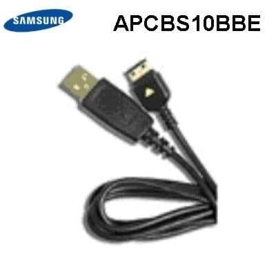 Samsung USB-Data cable incl. load function APCBS10BBE for Samsung B100, B130, B300, B460, B510, B2100, B2700, F480, F490, F510, F700, G600, G800, M3510, M150, M200, M8800, i780, S3030, S3310, S3500. S3600, S7330, S7530