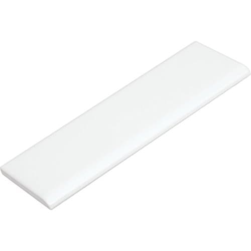 Interceramic 2 x 6" White Side Trim Ceramic Tile Package of 30