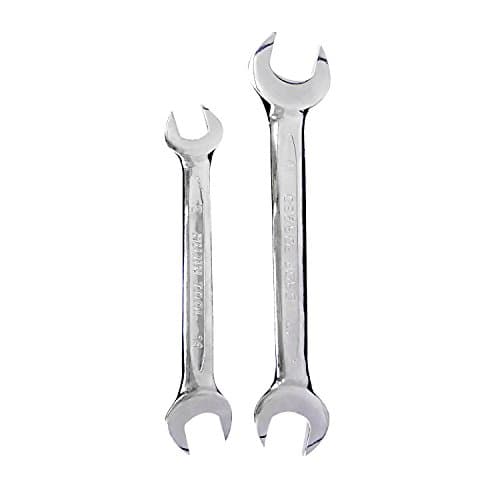 2Pack Combination Open End Wrench Compression Fitting Spanner For 12mm 14mm 17mm 19mm