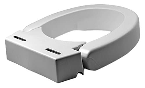 DMI Hinged Elevated Toilet Seat