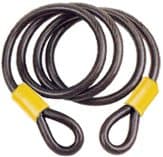 12mm x 9.0m Double Loop Vinyl Coated Security Cable