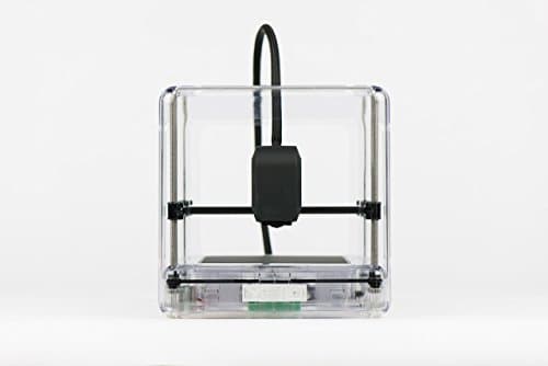 The Micro 3D Printer Retail Edition - [Clear] Auto-calibrating 3D Printer, Assorted 3D Ink - 1 Spool, 1.75mm, 0.5lb., Windows Software, External Filament Port