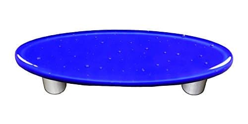 Oval Pull in Deep Cobalt Blue (Black)