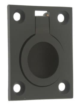 Idh by St. Simons 25220-10B Solid Brass Flush Ring Pull, Oil-Rubbed Bronze by Restorers Affiliate