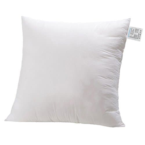 EONSHINE Overfilled Fluffly Polyester Square Pillow Form Insert Hypo-allergenic Sham Stuffer for Bed Sofa Couch