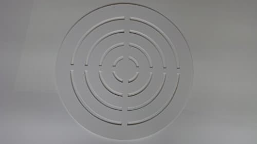 Light shade Diffusers ..All sizes.... (45cm Louvered Diffuser)