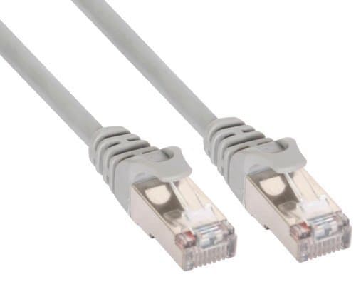 Ewent Shielded Network Patch Cable, Cat 5 F, U/UTP, AWG 26/7 2 x RJ45 connectors 20 m grey