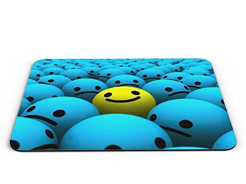 Smiley Face Computer PC Mousemat