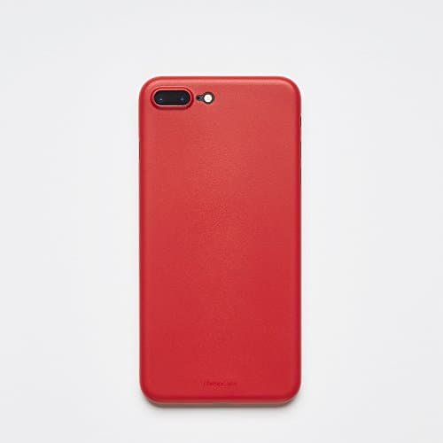 chimpcase iPhone 7 & 8 solid red Super Slim Skinny Case - Ultra Light, Minimal & Perfect Fit Cover