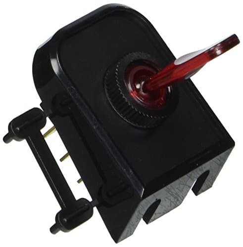 Calterm 41210 Switch, Illuminated Toggle, Red