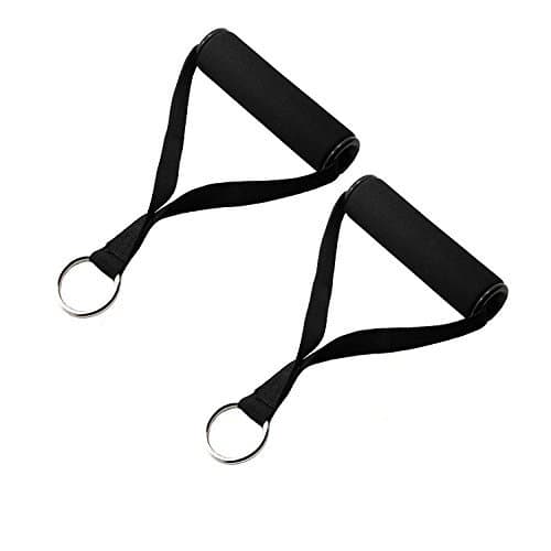 2pcs Doestyle Highest Quality - Upgraded Handles with Solid ABS Cores, Grip Wide Design Resistant Ultra Heavy Duty Handles, Super Strong Nylon Webbing &amp; Heavy Gauge Welded O-rings by Doestyle