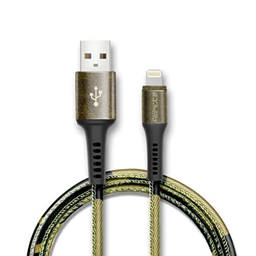 [Apple MFi Certified] Lightning Cable YILON iPhone Lightning Cable 3.3ft Denim Braided USB iPhone Cable For iPhone 7 7 Plus 6S 6S Plus 6 6 Plus SE 5S 5C 5, iPad 2 3 4 Mini, iPad Pro Air 2, iPod,etc (1m/Camouflage)