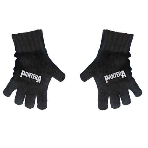 Pantera - Fingerless Gloves Logo