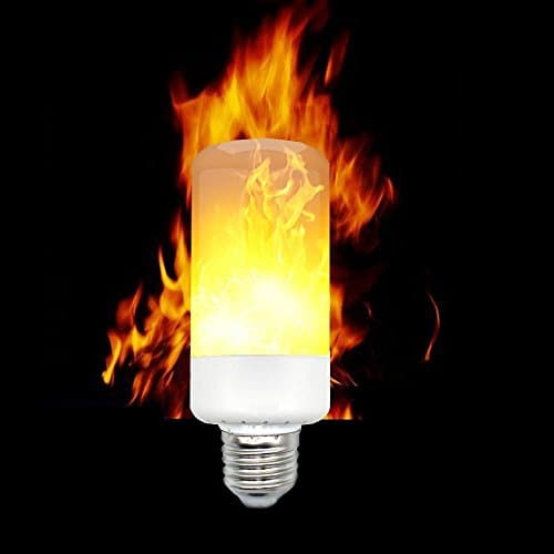 RAYWAY LED Flame Light Bulbs, E27 99pcs 2835 3 model Vintage Atmosphere Decorative Lamps, Simulated Nature Gas Fire in Antique Hurricane Lantern for Home Hotel Bar Hallowmas Christmas Decoration