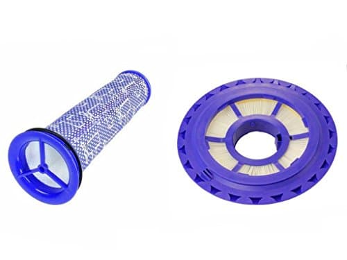 Post Filter &amp; Pre Filter Kit for Dyson DC41, DC65, DC66 Animal filter Compatible HEPA Replaces Part # 920769-01 &amp; 920640-01 - Combo Pack