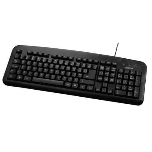 HamaK212 Basic Keyboard | Black