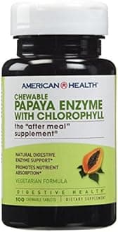 Papaya Enzyme w/Chlorophyll Chewable Tablets