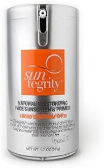 Suntegrity Skincare - Natural Moisturizing Face Sunscreen & Primer, Broad Spectrum SPF 30 (Formerly called: Suntegrity All Natural Moisturizing Face Protection SPF 30)