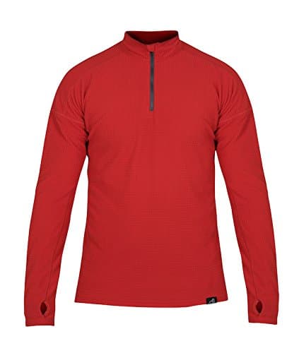 Paramo Directional Clothing Systems Men's Grid Technic Athletic Base Layer, Flame, X-Large