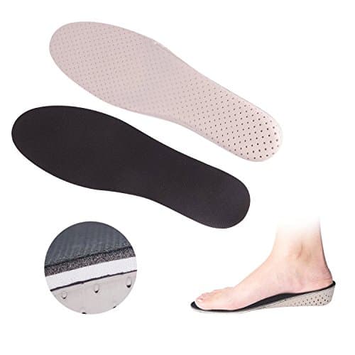 ELEFT Memory Foam Height Increase Insoles Full Length Half Length 1.5cm 2.5cm 3.5cm up (full version 2.5cm up)