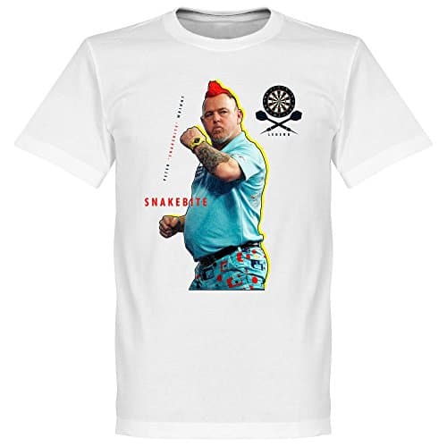 Peter Wright Darts T-Shirt - White