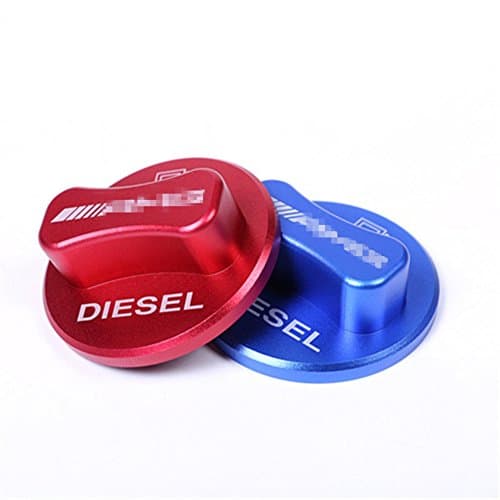 For W205 A/B/C/E/CLA/GLA Class W212 W213 X204 Fuel Tank Cover Cap Trim For AMG Logo Aluminum Sticker Car Accessory (Red)