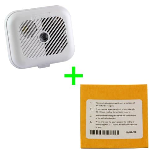 EI100C ionisation interconnect with Self Adhesive Ceiling Mounting Pad