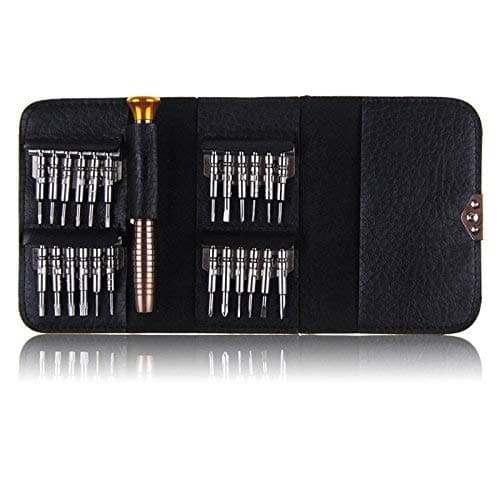 FinmindScrewdriver 25pcs Mini Precision Screwdriver Set for Electronics, Small Screwdriver Repair Kit for Eyeglasses, Computers, Watches, Laptops