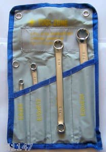 FUM Tools 4 Pc Star Torx E Ring Spanners E6 E8 E10 E12 E14 E18 E20 E24 Tools