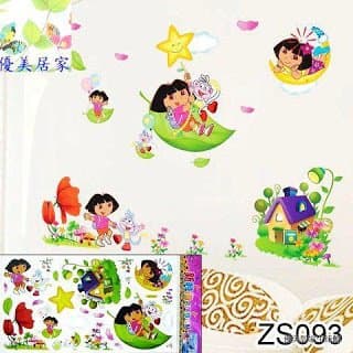 Dora The Explorer Wall Stickers