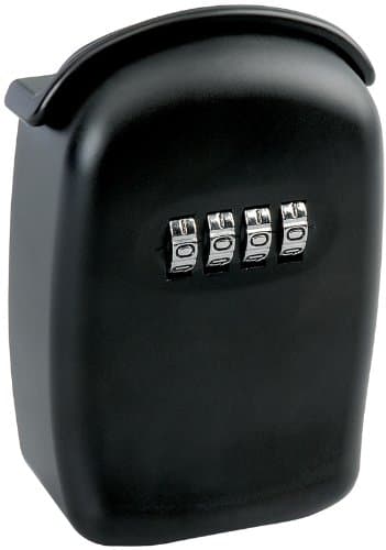 SMALL KEY LOCKER - Wall mountable with four digit combination lock. For the secure storage of house or padlock keys and other valuables. Lock can be set to users own code and changed when needed. Diecast with heavy duty rubber backing and supplied with four fixings. Storage area inside locker 58 x 47 x 25mm (approx.) Display packed.