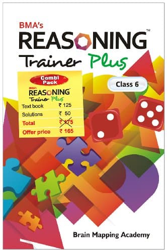 Reasoning Trainer Plus for Class -7-Combi (Text Book+Sol Book)-2019 Edition