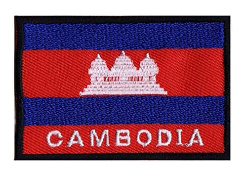 Cambodia Flag Patche