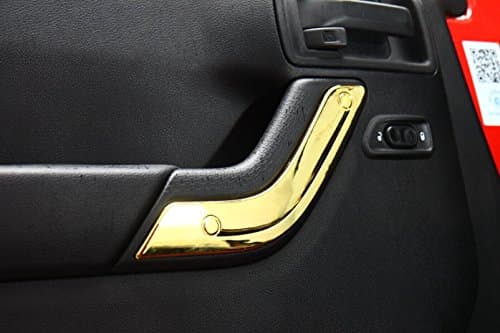 Opar Red Hard Top Quick Removal Tee Knobs 4-Door - Set of 6