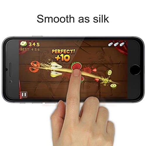 iPhone 7/iPhone 8 plus Matte Screen Protector, XINRD Ultra-slim(0.3mm) 9H Hardness Tempered Glass Protective Film for iPhone 8/7 plus,5.5 inch