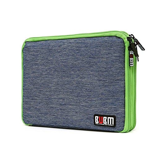 BUBM Universal Double Layer Organizer Cables Management Bag for Electronics Cable Accessories iPad Mini
