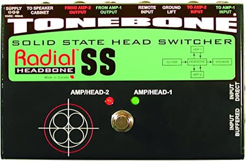 Tonebone Headbone SS Guitar Effects Switcher - Black