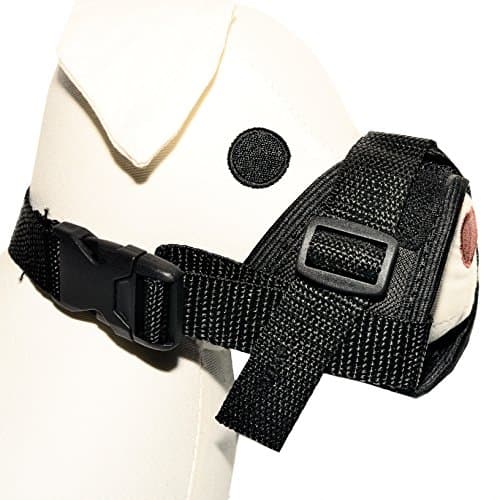 MALWERA Adjustable DOG MUZZLE Muzzel Black Small Medium Large Extra Large (size 6)