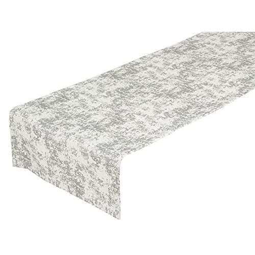 SantiagoPons Silver marble table runner