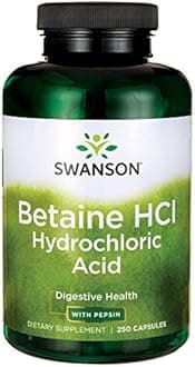 Hydrochloric Acid (with Pepsin) - 250 caps