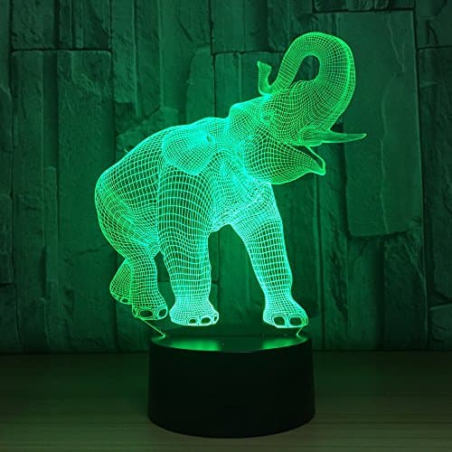 3D Night Light Button USB Power Creative Energy Saving Smart Home LED Light Decorative Home，Idol