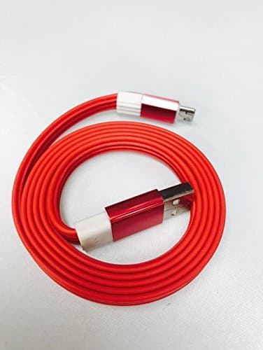 Micro USB Cable Syncwire AR PREMIUM Charger 2.4A High Speed Android Charger Cable-Braided Micro USB Charger for Samsung Galaxy S6/S7/S4/S3/S7 &amp; Many Samsung Mobile,Tablet, Sony, LG, HTC, Nexus, Kindle, PS4 and More (1m, Red)
