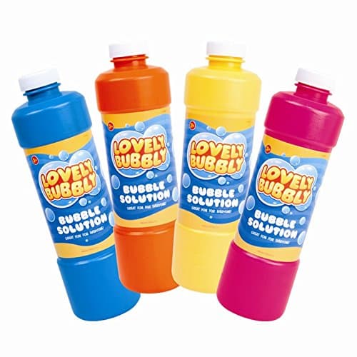 945ml Giant Bubbles Solution Bottle Top up for any Bubble machine or Toys - Child safe Ideal for Sensory Rooms CE CERTIFIED! 100% SAFE FOR CHILDREN (Random)