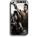 Iphone 6 Plus / 6s Plus ( 5.5 Inch ) Cover Shell Cool Rick Grimes Design Horror Zombies TV The Walking Dead Phone Case Cover Hipster Weird