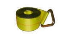 4" X 27' Polyester Winch Strap W/triangle Hook