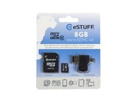 eSTUFF 8GB MicroSD 8GB MicroSD Class 10 memory card