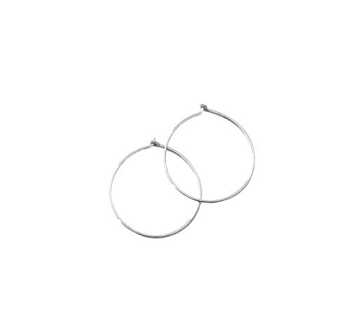 Minga - Sterling Silver Small Hoops