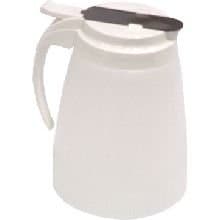 Traex 48 Oz. White Syrup Server