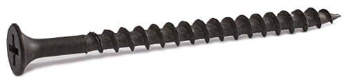 (2500) 8x2-1/2 Phillips Bugle Head Coarse Thread Black Phosphate Coated Drywall Screw #137970