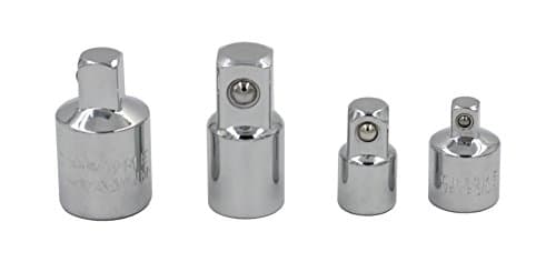 EOHM 4pcs 1/4 3/8 1/2 Drive Socket Adapter Converter Reducer Air Impact Socket Wrench